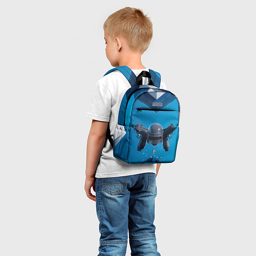 Детский рюкзак PUBG шлем / 3D-принт – фото 5