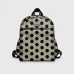 Детский рюкзак Шестиугольная сота, цвет: 3D-принт