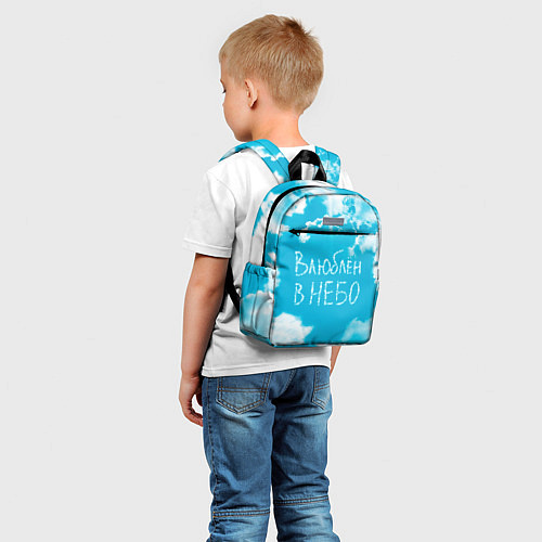Детский рюкзак Влюблен в небо / 3D-принт – фото 5