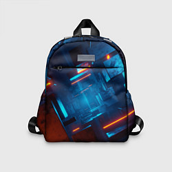 Детский рюкзак Туннель из кубов, цвет: 3D-принт