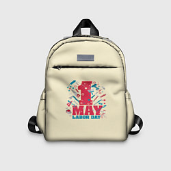 Детский рюкзак 1 мая - праздник труда, цвет: 3D-принт