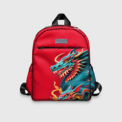 Детский рюкзак Japanese dragon - irezumi, цвет: 3D-принт