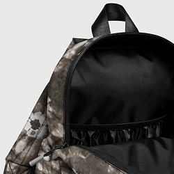 Детский рюкзак Коричневый тай-дай, цвет: 3D-принт — фото 2