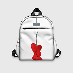 Детский рюкзак Сердца валентинки, цвет: 3D-принт