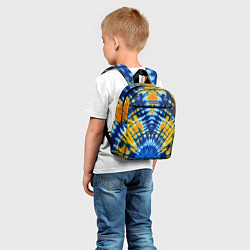 Детский рюкзак Tie dye стиль хиппи, цвет: 3D-принт — фото 2