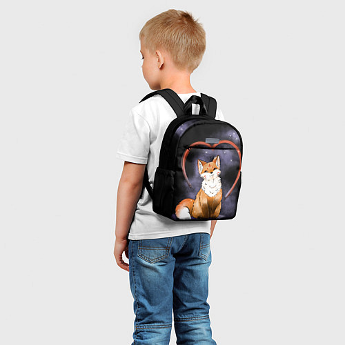 Детский рюкзак Милая лисица кицунэ / 3D-принт – фото 5