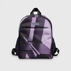 Детский рюкзак Фиолетовая геометрия