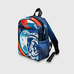 Детский рюкзак Первый космонавт Юрий Гагарин, цвет: 3D-принт — фото 2