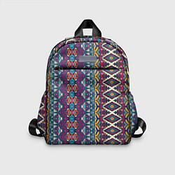 Детский рюкзак Мексиканский орнамент, цвет: 3D-принт