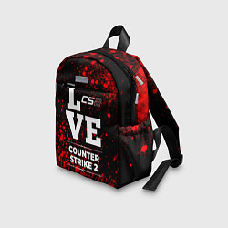 Детский рюкзак Counter Strike 2 love классика, цвет: 3D-принт — фото 2