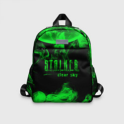 Детский рюкзак Stalker clear sky radiation art, цвет: 3D-принт