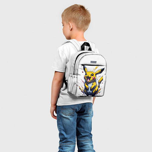 Детский рюкзак Свирепый пикачу / 3D-принт – фото 5
