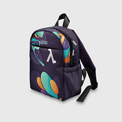 Детский рюкзак Half-Life graffity splash, цвет: 3D-принт — фото 2