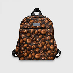 Детский рюкзак Сочный узор из грибочков, цвет: 3D-принт