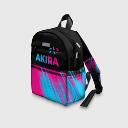 Детский рюкзак Akira - neon gradient: символ сверху, цвет: 3D-принт — фото 2