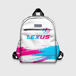 Детский рюкзак Lexus neon gradient style: символ сверху