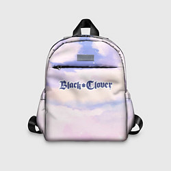 Детский рюкзак Black Clover sky clouds, цвет: 3D-принт