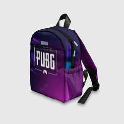 Детский рюкзак PUBG gaming champion: рамка с лого и джойстиком на, цвет: 3D-принт — фото 2