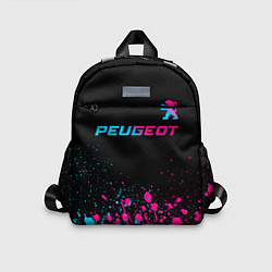 Детский рюкзак Peugeot - neon gradient: символ сверху