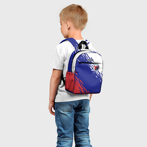 Детский рюкзак Виктория Каратэ Триколор / 3D-принт – фото 5