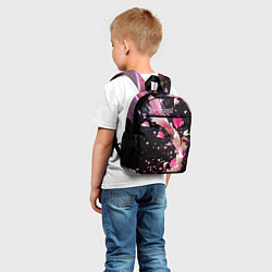 Детский рюкзак Вихрь розовых лепестков, цвет: 3D-принт — фото 2