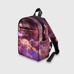 Детский рюкзак Фиолетовое облако, цвет: 3D-принт — фото 2
