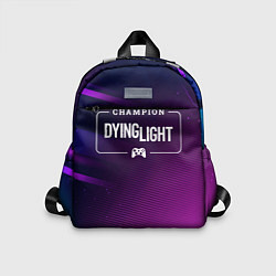 Детский рюкзак Dying Light gaming champion: рамка с лого и джойст, цвет: 3D-принт