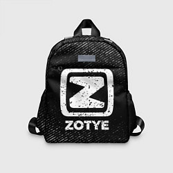 Детский рюкзак Zotye с потертостями на темном фоне, цвет: 3D-принт