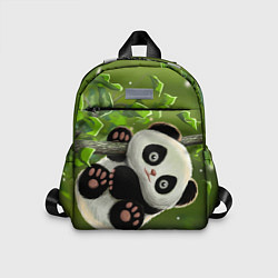 Детский рюкзак Панда на дереве отдыхает, цвет: 3D-принт