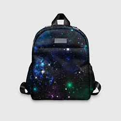 Детский рюкзак Космос Звёздное небо, цвет: 3D-принт