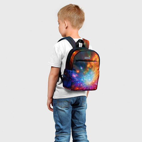 Детский рюкзак Космическая многомерность / 3D-принт – фото 5