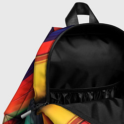 Детский рюкзак Абстракция красок мазками, цвет: 3D-принт — фото 2