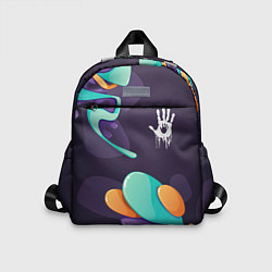 Детский рюкзак Death Stranding graffity splash, цвет: 3D-принт