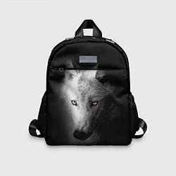 Детский рюкзак Волк в полной тьме