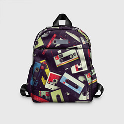Детский рюкзак Кассета 90-е, цвет: 3D-принт