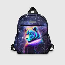 Детский рюкзак Светящийся космический медведь