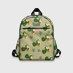 Детский рюкзак Авокадо и веточка, цвет: 3D-принт
