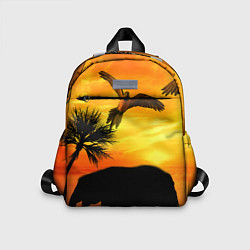 Детский рюкзак Африканский пейзаж, цвет: 3D-принт