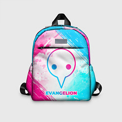 Детский рюкзак Evangelion neon gradient style, цвет: 3D-принт