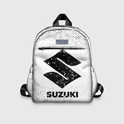 Детский рюкзак Suzuki с потертостями на светлом фоне, цвет: 3D-принт