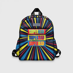 Детский рюкзак Супер плохой, цвет: 3D-принт