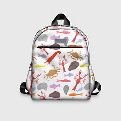 Детский рюкзак Морской пейзаж, цвет: 3D-принт