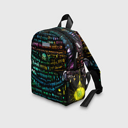 Детский рюкзак Символы психоделика - нейронная сеть, цвет: 3D-принт — фото 2