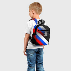 Детский рюкзак Пограничные войска - флаг РФ, цвет: 3D-принт — фото 2
