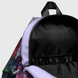 Детский рюкзак Милая кисуля в Нью-Йорке - акварель, цвет: 3D-принт — фото 2