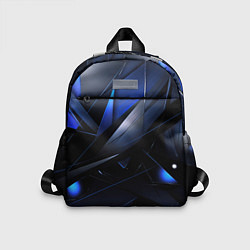 Детский рюкзак Blue black background, цвет: 3D-принт