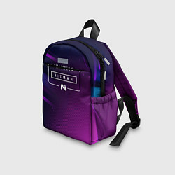 Детский рюкзак Hitman gaming champion: рамка с лого и джойстиком, цвет: 3D-принт — фото 2