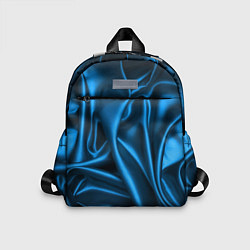 Детский рюкзак Синий шёлк, цвет: 3D-принт