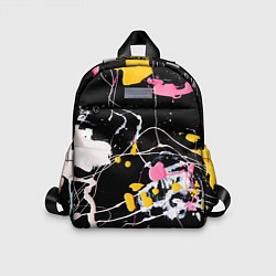 Детский рюкзак Композиция из пятен красок, цвет: 3D-принт