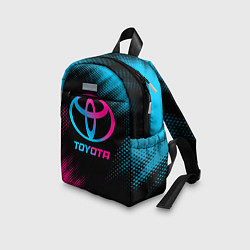 Детский рюкзак Toyota - neon gradient, цвет: 3D-принт — фото 2